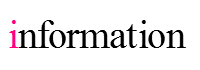 information